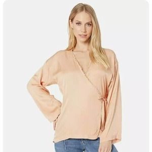 CALi DREAMiNG Poet Top - Women's Size S, Cuban Summer Luxe